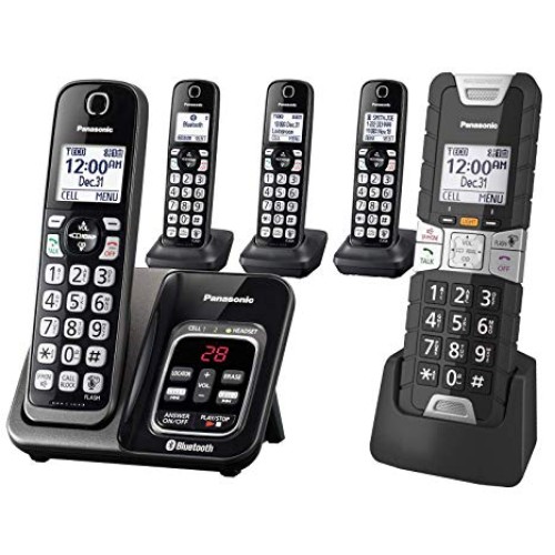 Panasonic link 2 cell best sale cordless phone